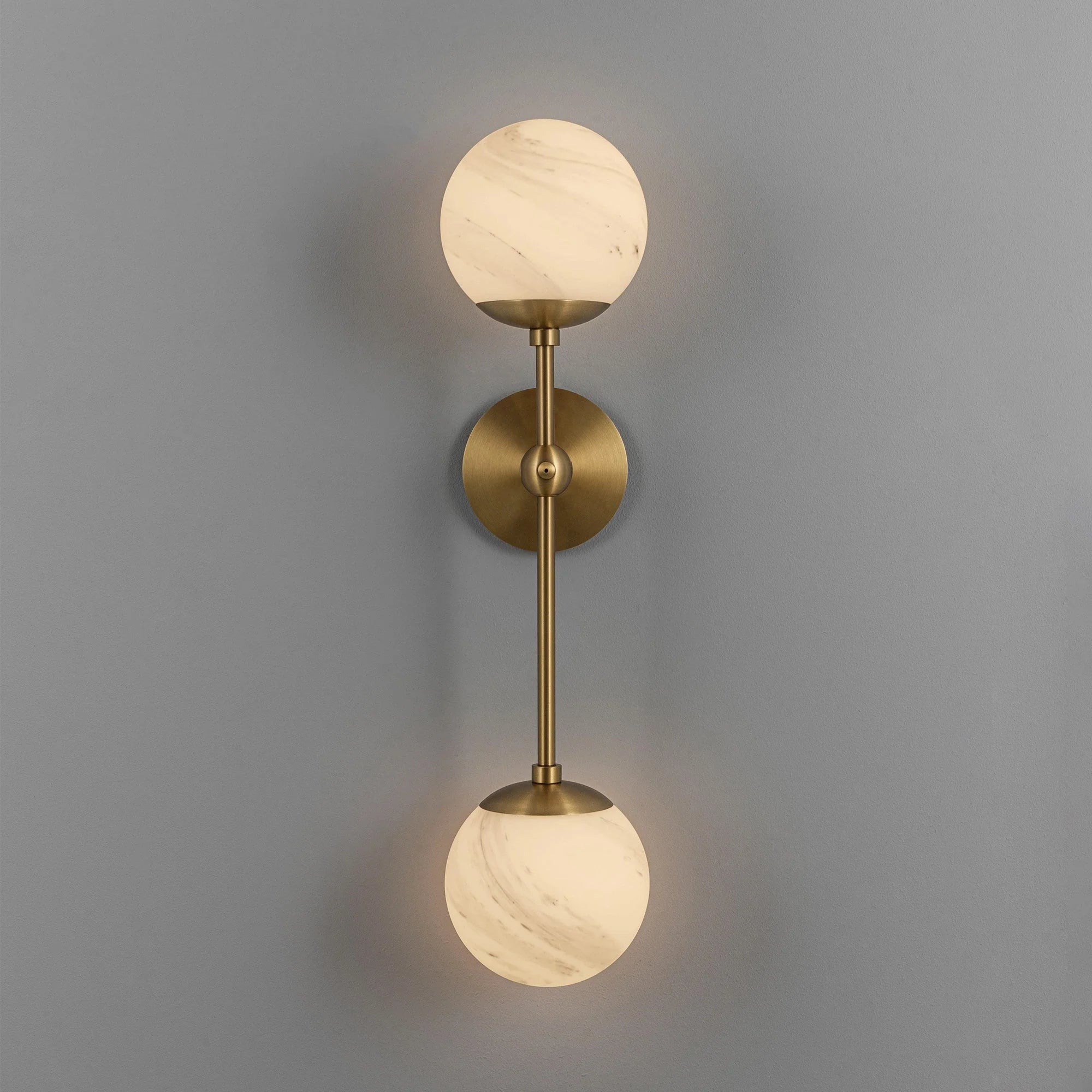 Schwung Armstrong Dual Globe Wall Light